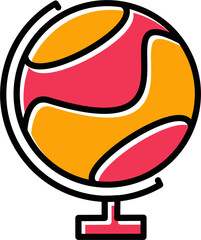 Globe II Vector Icon