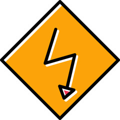 High Voltage Vector Icon