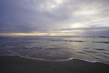 Sonnenuntergang an der Nordssee