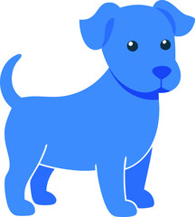 Fototapeta premium puppy svg illustration