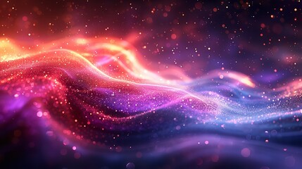 Obraz premium Blurry Wave of Light