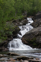 North of Sweden. Some pictures were taken in Norway, but it is just as nice as in northern Sweden. The air, the trees, the water, everything is absolutely stunning.