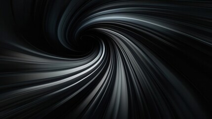 Fototapeta premium Curved anime motion lines creating a vortex effect, anime effect lines, dynamic movement