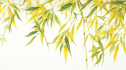 Obraz premium Golden yellow bamboo