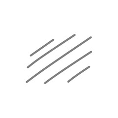 Abstract line shading