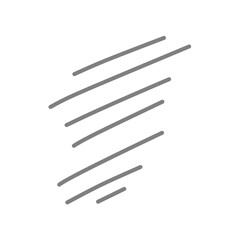 Abstract line shading