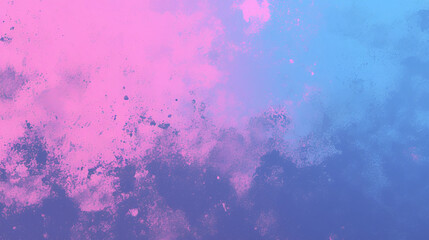 Grainy Gradient Vibrant Poster Background with Purple Blue Pink Black Noisy Texture