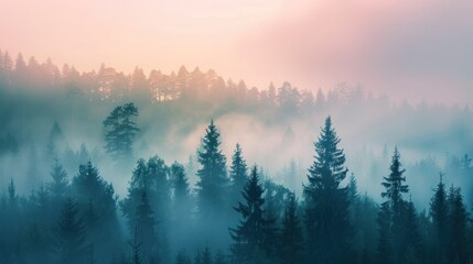 Obraz premium sunrise in the mountains