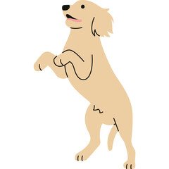 Cute Dog Illustration