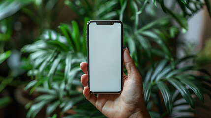 phone in hand