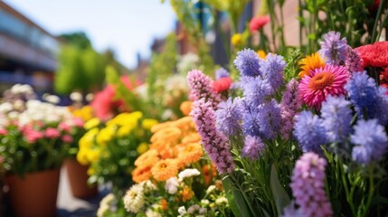 A Vibrant Display of Flowers