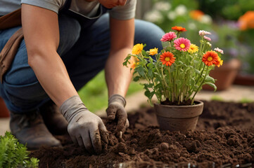 Fototapeta premium Gardening Time