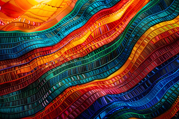 abstract background in latin colors and patterns, hispanic american Heritage Month