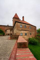 View of Trausnitz Castle in Landshut, Germany.