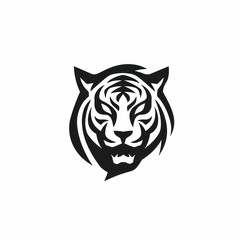 animal icon and logo on a white background Created with Generative AI technology