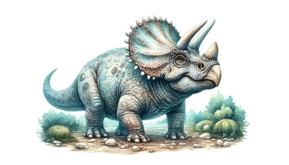 Fototapeta premium Triceratops