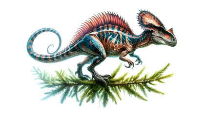 Fototapeta premium Dilophosaurus