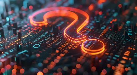 Smart question mark - Powered by Adobe