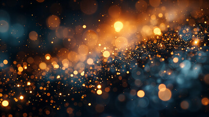 Fototapeta premium 美しい光の粒背景