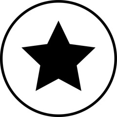 Star vector icon