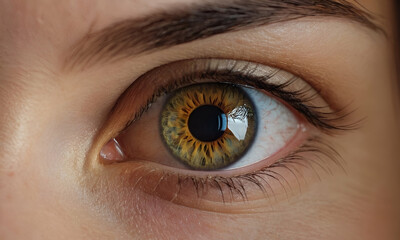 Obraz premium close up of a female eye