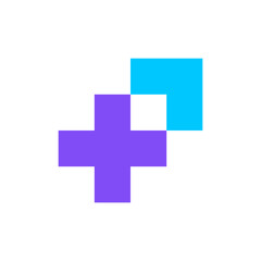 Arrow medical modern minimal logo