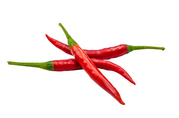 fresh red hot chili in png format