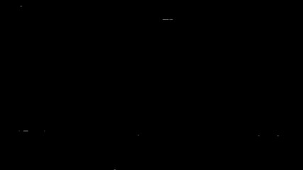 VHS glitch background with flickering lines and data corruption, transparent background