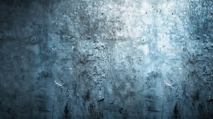 Fototapeta premium Grungy Blue Metal Texture Background