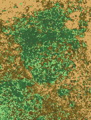 Abstract background in green and brown colors, place for text