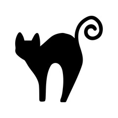 Obraz premium Halloween clip art design on plain white transparent isolated background for card, shirt, hoodie, sweatshirt, apparel, card, tag, mug, icon, poster or badge