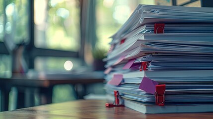 The Pile of Office Papers