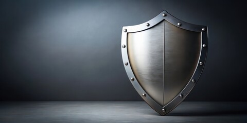 Sleek and sturdy armored shield for strategic risk management , protection, shield, security, defense, risk management