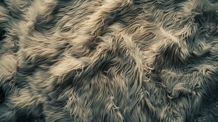 Abstract Fur Texture Background.