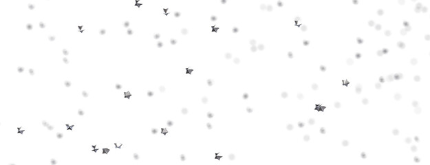 A sprinkle of silver stars and dots