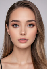 Fototapeta premium Write a short, engaging video script for a TikTok tutorial on creating a natural, everyday makeup look. 