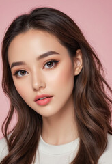 Naklejka premium Write a script for a TikTok duet responding to a popular beauty trend. 