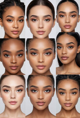 Obraz premium Develop a social media campaign focusing on the importance of inclusivity in the beauty industry. 