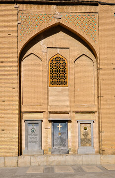 Isfahan, Iran, 06.30.2023: Armenian Vank Cathedral, UNESCO World Cultural Heritage , Jolfa district, Isfahan, Persia, Iran