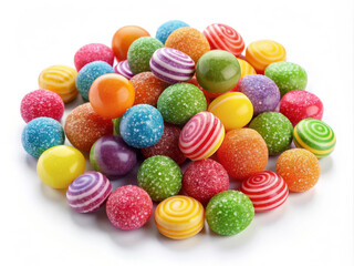 Fototapeta premium Pile of Colorful Candy Gumballs