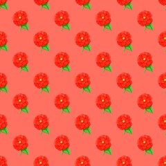 seamless pattern with flowers