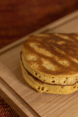 どら焼きのクローズアップ写真