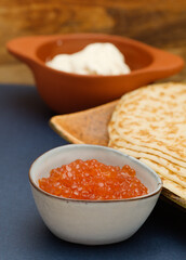 Orange salted salmon roe 