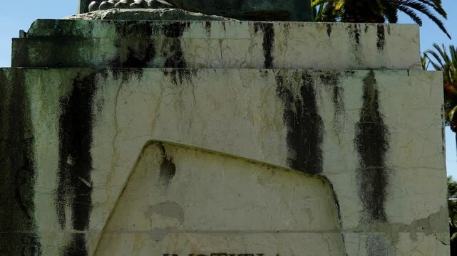 Monument to Ramon Llull in Palma, Mallorca, Spain