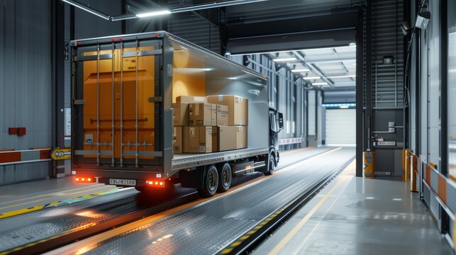 efficient loading of packages into a truck