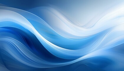 Fototapeta premium abstract blue background with waves, abstract white background with white light and smoky background