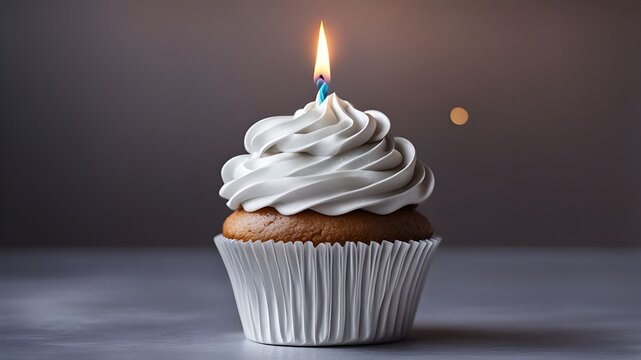 silver color Cupcake