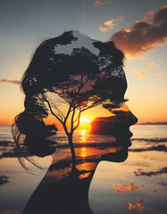 silhouette of a person