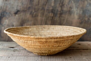 handcrafted natural fiber basket handmade