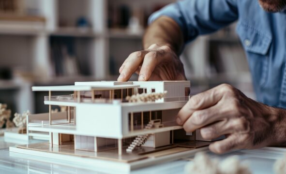 Hand Building Modern Architectural Model